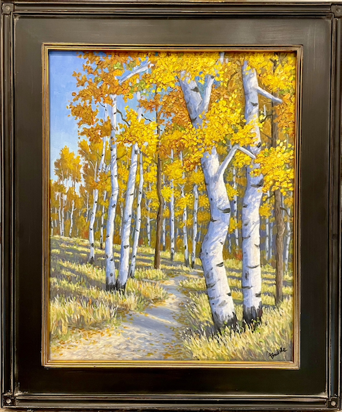 Click to view detail for Follow Your Pathway 20x16 $1300